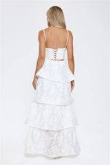 Elevated Desire Maxi Dress White